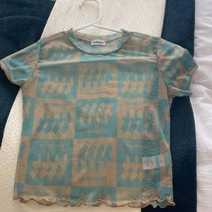 Inamorata sheer shirt